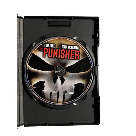 The Punisher 2004 DVD Action Thriller Tom Jane John Travolta Marvel  Pre-Owned - Picture 3 of 4